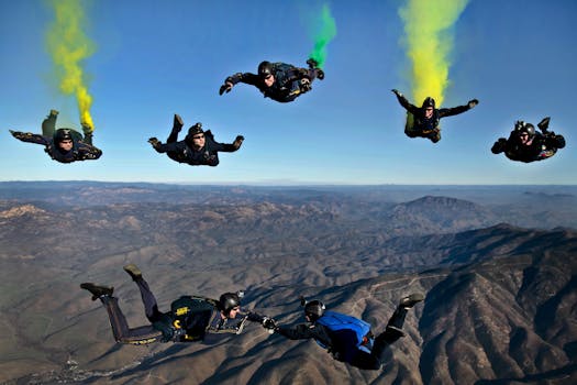 Skydiving in Dubai: A Thrilling Skyline Experience