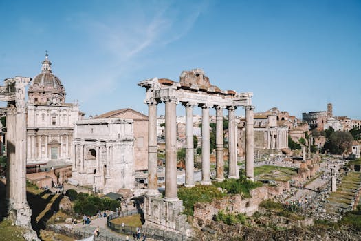 Walking Through History: Exploring the Ruins of Rome